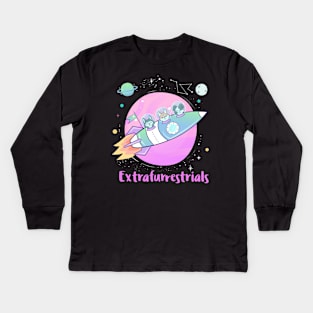 Extrafurrestrials Kids Long Sleeve T-Shirt